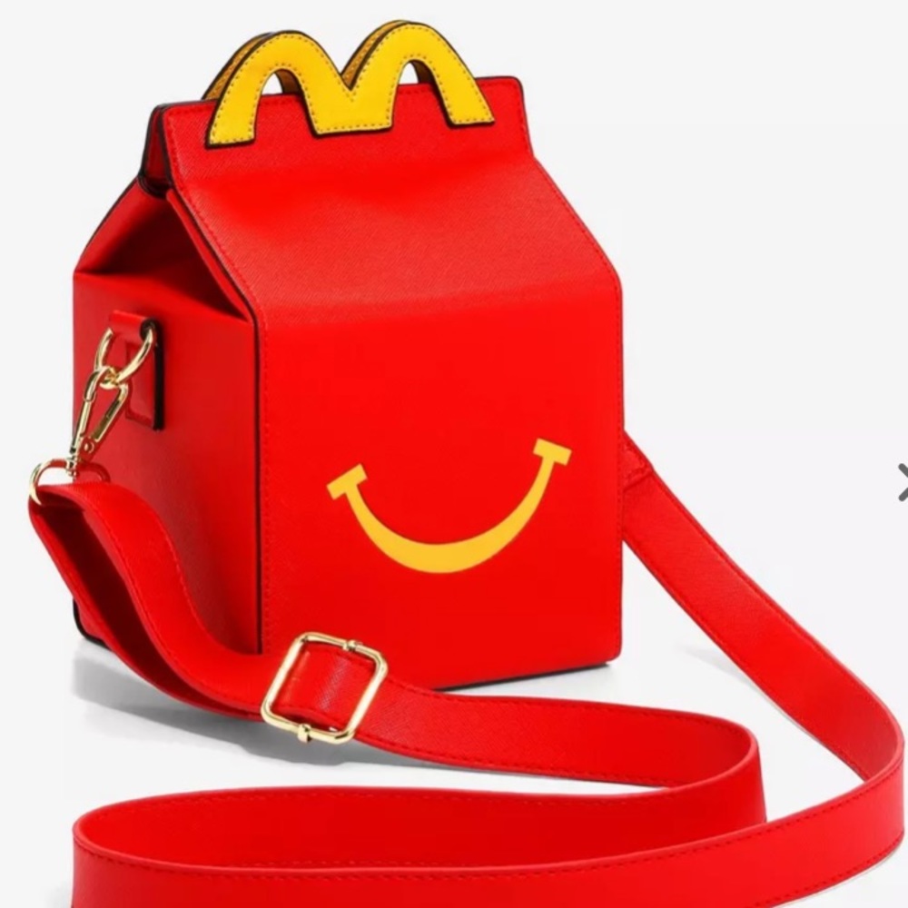 McDonald’s Happy Meal Box Crossbody Shoulder Bag Purse NWT